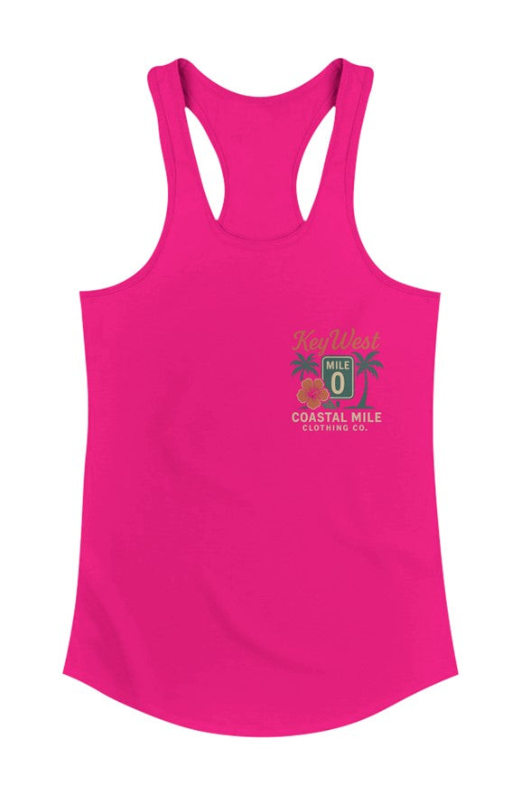 Key West Mile 0 Racerback Tank – Coastal Mile Exclusive