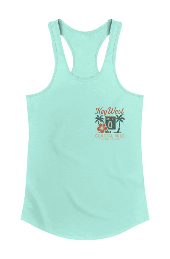 Womens Key West Racerback Tank