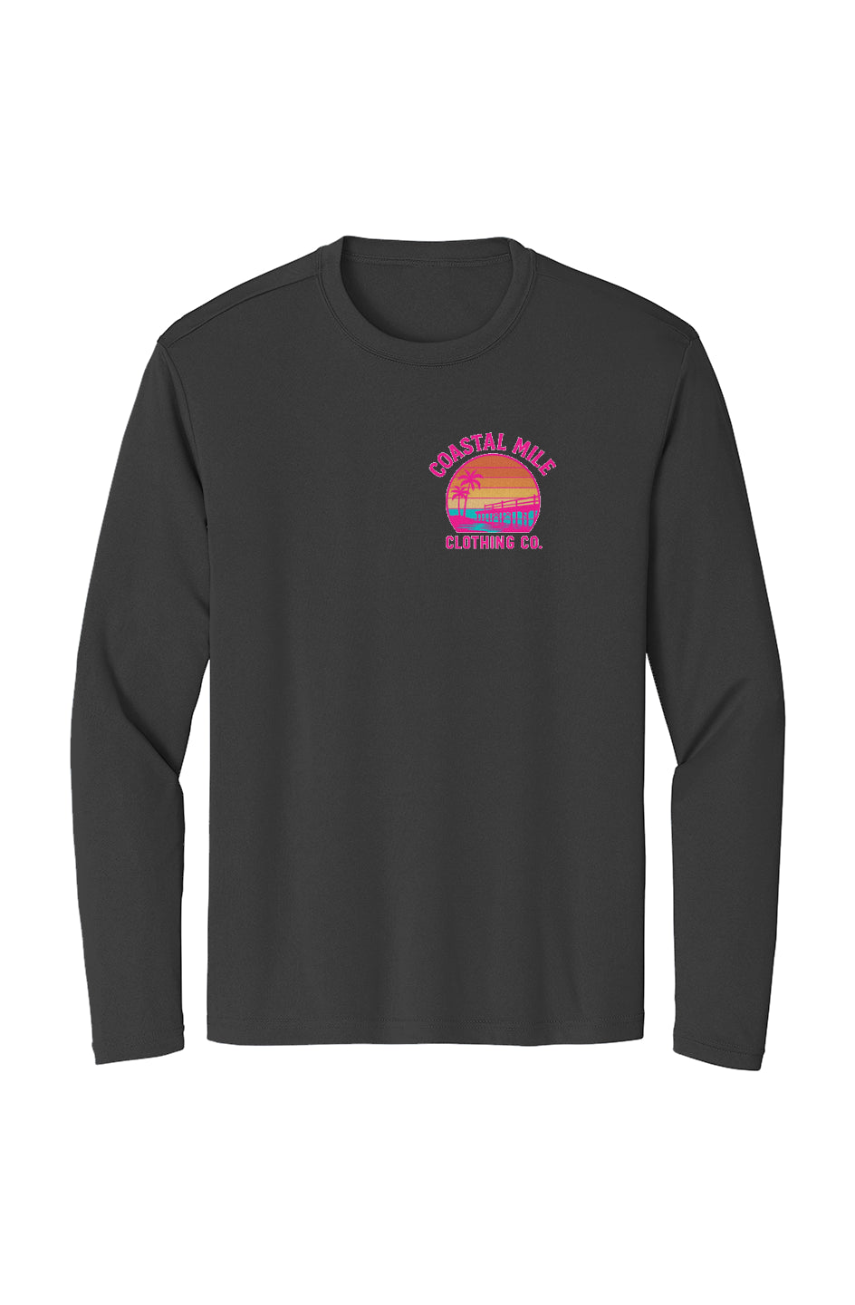 Coastal Mile Long Sleeve Dry Fit Tee – Neon Edition