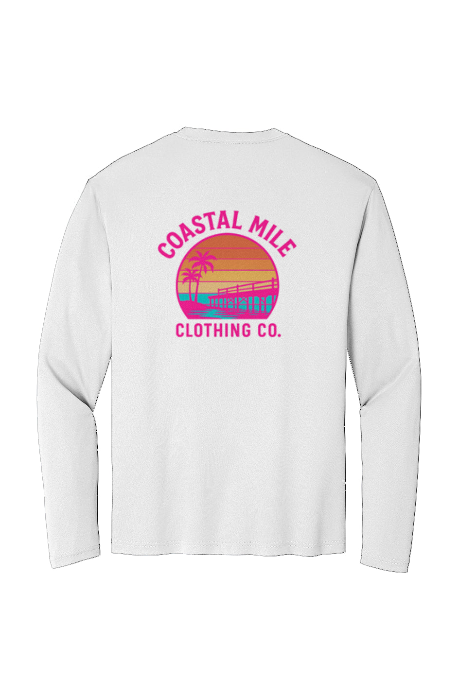 Coastal Mile Long Sleeve Dry Fit Tee – Neon Edition