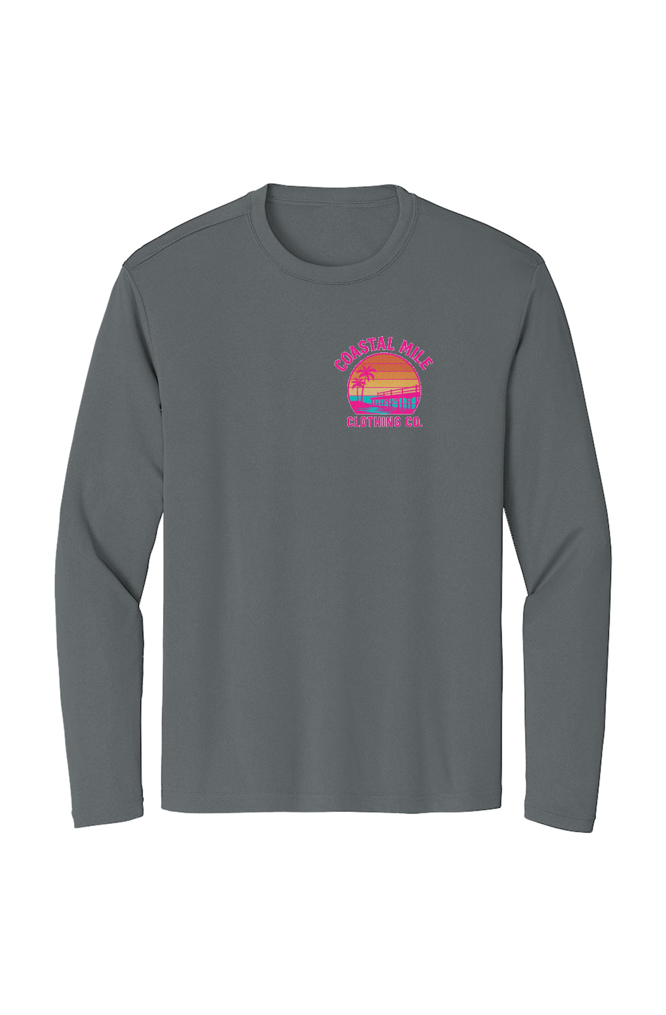 Coastal Mile Long Sleeve Dry Fit Tee – Neon Edition
