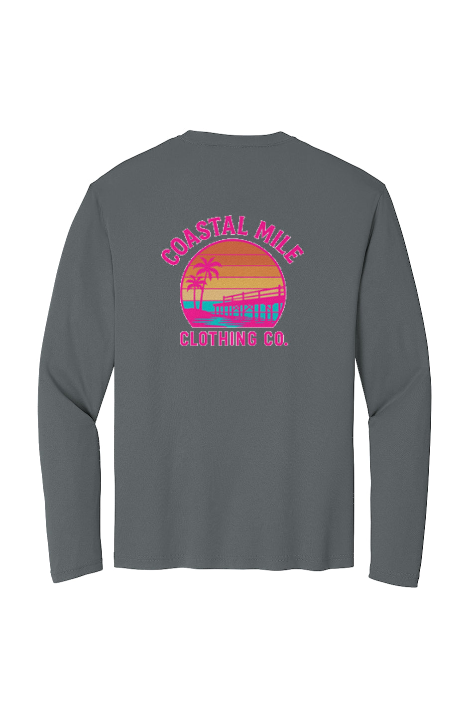 Coastal Mile Long Sleeve Dry Fit Tee – Neon Edition