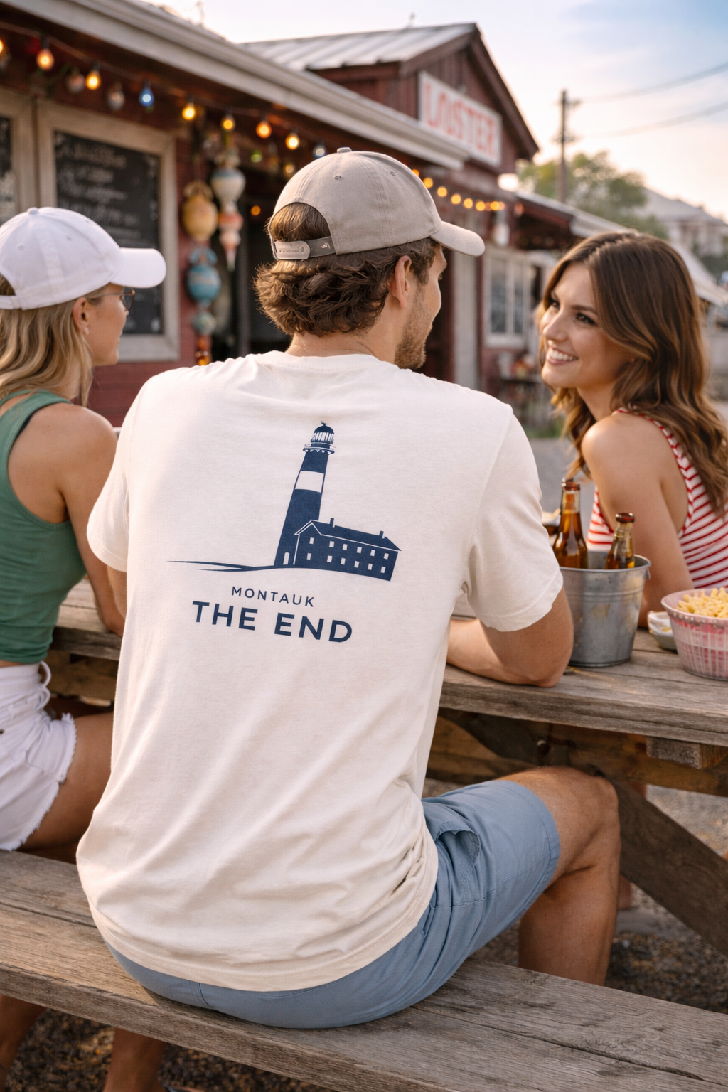 Montauk “The End” Lighthouse Tee