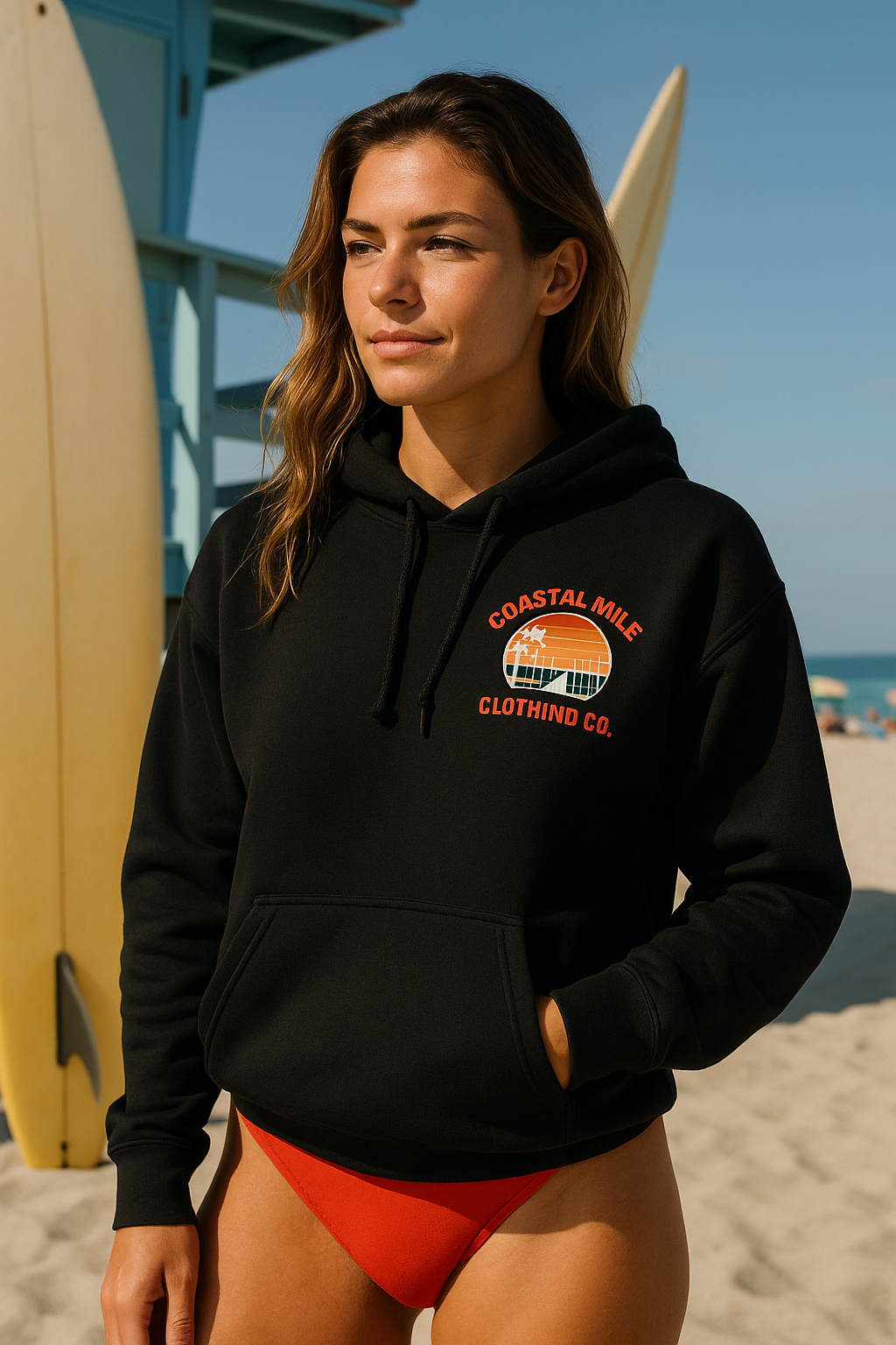 Coastal Mile Hoodie – 50th Anniversary Jaws Tribute