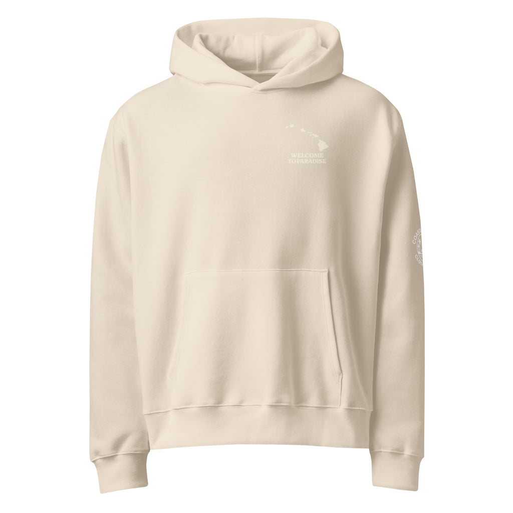 E Komo Mai / Welcome to Paradise Premium Hoodie