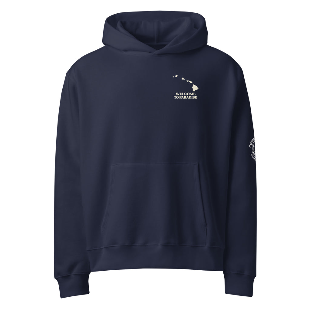 E Komo Mai / Welcome to Paradise Premium Hoodie