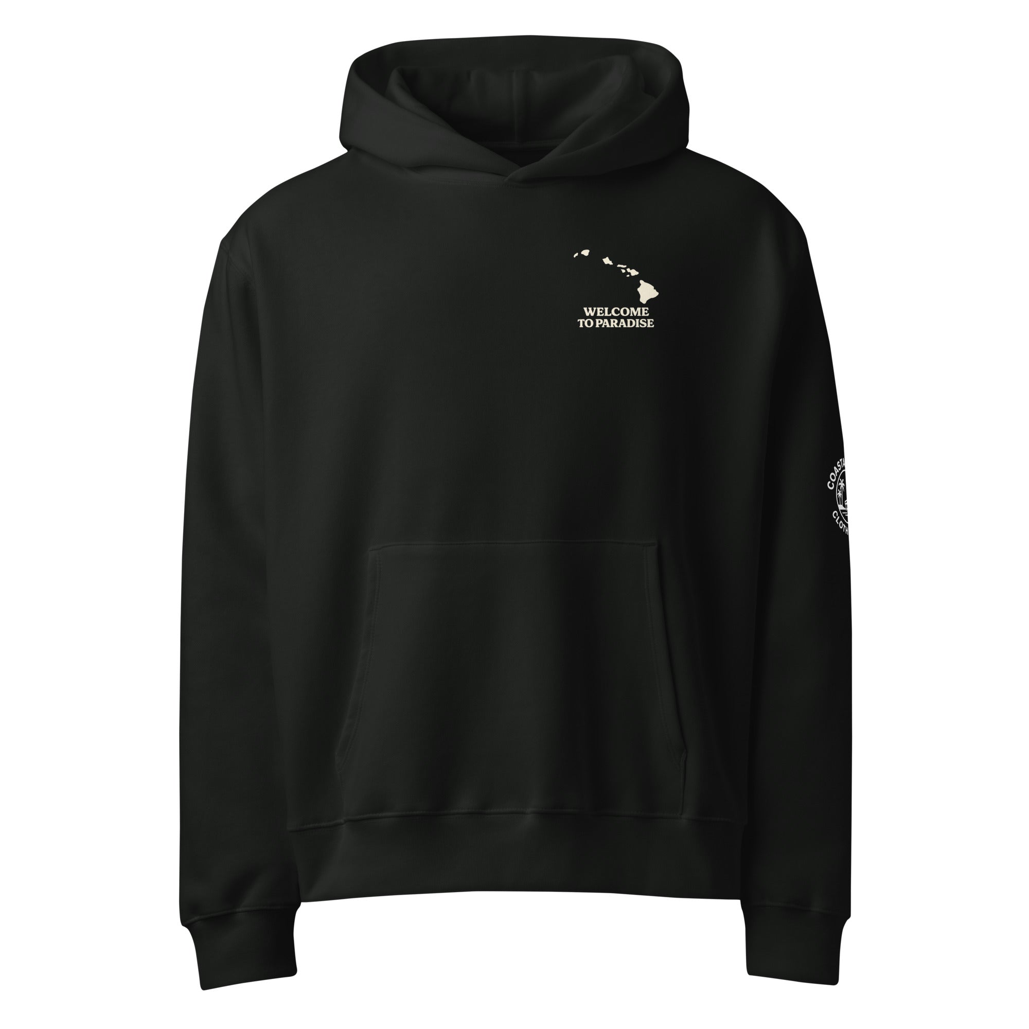 E Komo Mai / Welcome to Paradise Premium Hoodie