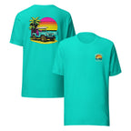 Coastal Sunset Jeep Tee